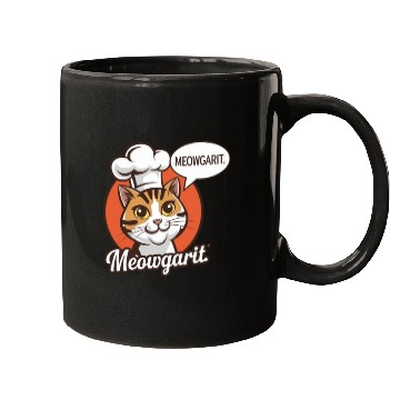Discover Meowgarit the Chef Mugs