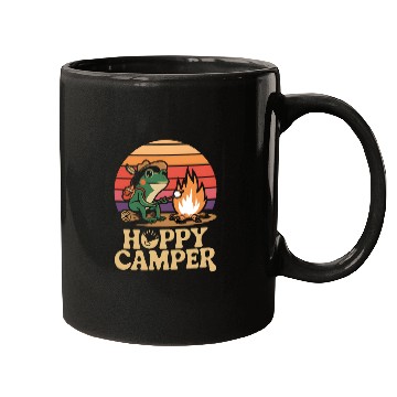 Discover Hoppy Camper Frog Mugs