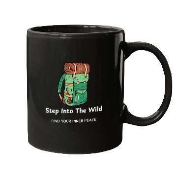 Discover Step Into The Wild Hiking Mugs
