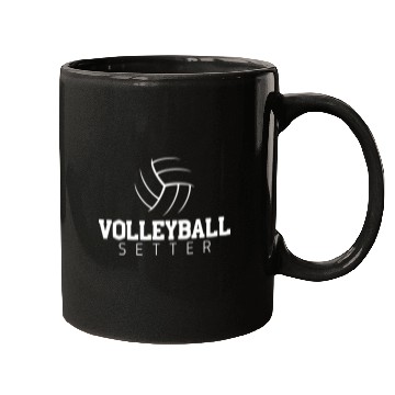 Discover Volleyball Setter Mugs