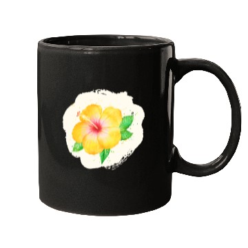 Discover Yellow and white flower Mugs