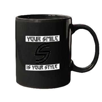 Discover Your smile is your style Mugs