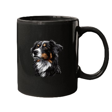 Discover Drawing Realistic Australian Shepherd Mugs
