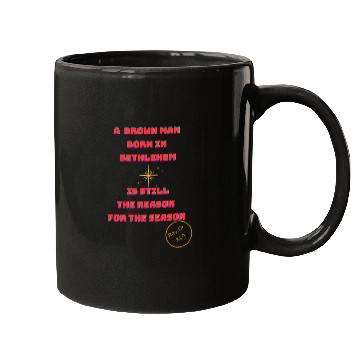 Discover Brown Man Born In Bethlehem 2 Mugs
