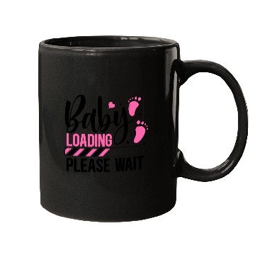 Discover Baby loading babes women mother design newborn Mugs