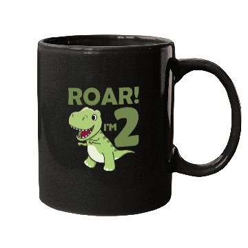 Discover Children 2. Birthday T-Rex 2 Years Old Dino Mugs