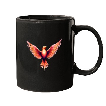 Discover Celestial Flamebird Mugs
