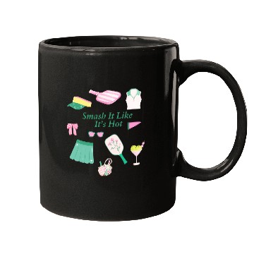 Discover Padel Club Doodles Paddle Tennis Mugs