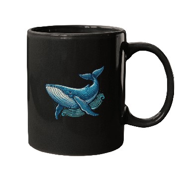 Discover Blue Whale Mugs