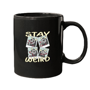 Discover Stay Weird Mugs