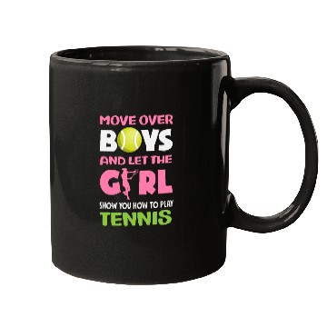 Discover Move Over Boys Tennis Skill Showcase Mugs