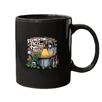 Discover Craft Beer Brewing & True Crime Twisted Tales Mugs