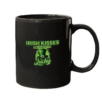 Discover Irish Kisses Make Everyday Feel Lucky St Patricks Mugs