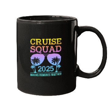 Discover Cruise Squad 2025 - Ultimate Vacation Vibes Mugs