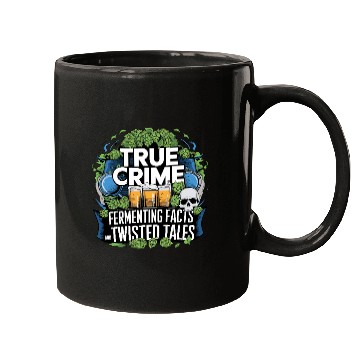 Discover Craft Beer Brewing & True Crime Twisted Tales Mugs