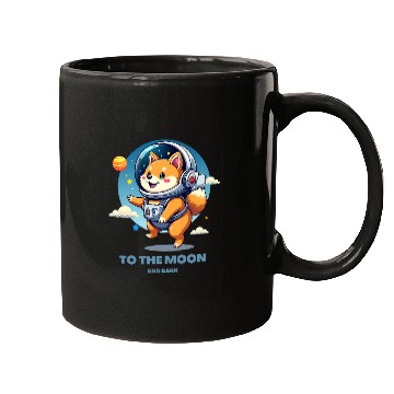Discover Shiba Inu Space Explorer Mugs