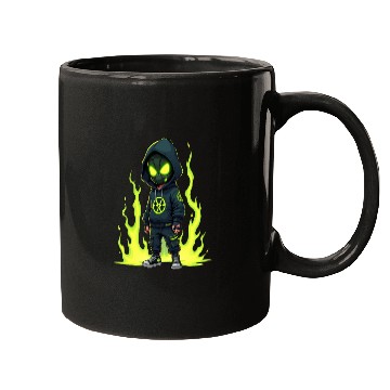 Discover Toxic Menace - Radioactive Streetwear Warrior Mugs
