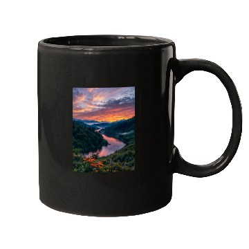 Discover Twilight Riverbend Mugs