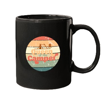 Discover Queen Of The Camper Mugs