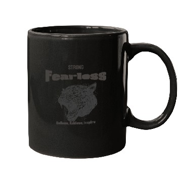 Discover Strong And Fearless Mugs