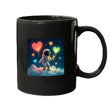 Discover Astronauts are full of love Mugs