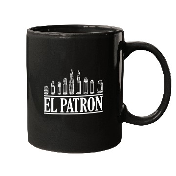 Discover El Patrón - Bullets, white Mugs