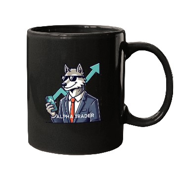 Discover alpha trader wolf Mugs