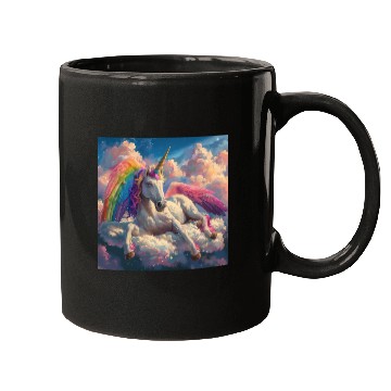 Discover Unicorn in repose Mugs