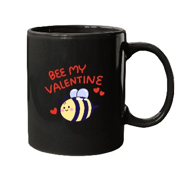 Discover Bee my Valentine Mugs