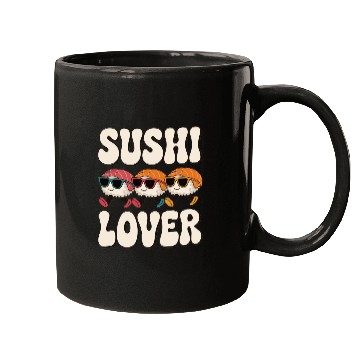 Discover Sushi Lover Asian Food Gift Mugs