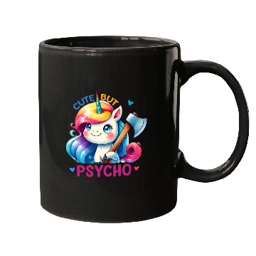 Discover Cute But Psycho Mugs
