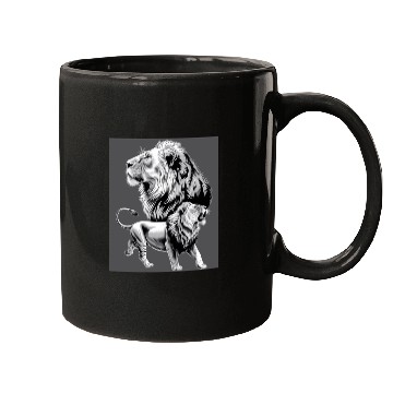 Discover Lion Mugs