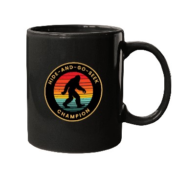 Discover Bigfoot hide and seek Mugs