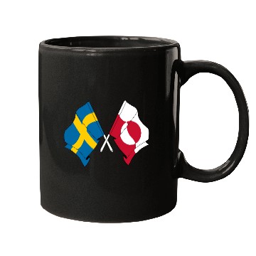Discover Flag Sweden, Flag Greenland Mugs