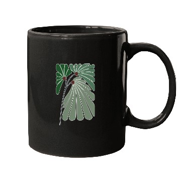 Discover Green Flower Mugs