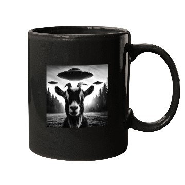 Discover Goat buck, billy, does Funny Selfie Farm UFOs Weir Mugs