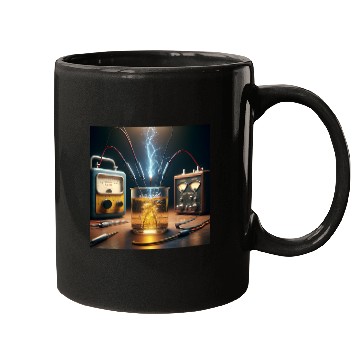 Discover Electricity and Acid Mugs