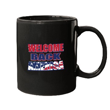 Discover Welcome Back America Patriotic Design Mugs