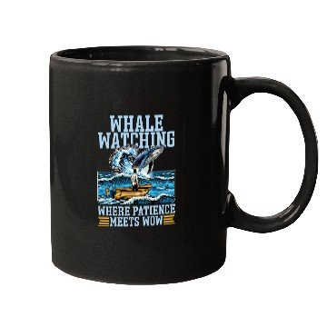 Discover Whale Watching Where Patience Meets Marine Animal Mugs