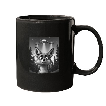 Discover UFO Funny Fox Mugs