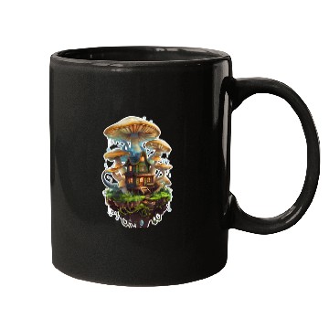 Discover Fungi house Mugs