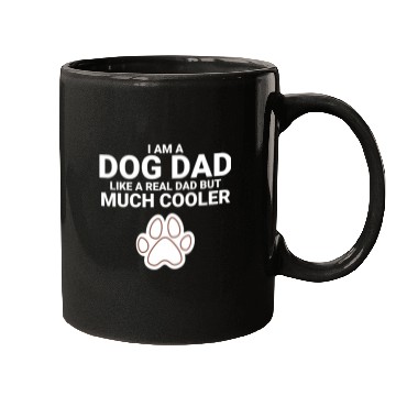Discover I ama dog dad Mugs