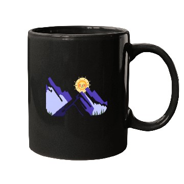 Discover Sun & Mountains Mugs