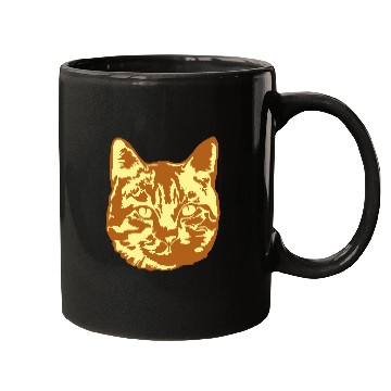 Discover Cat Lover Realistic Pet Face Cute Cool Kitten Head Mugs