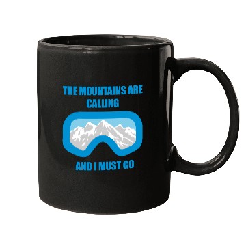 Discover The Mountains are calling Mugs