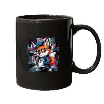 Discover Gangsta Fox Swagger Mugs
