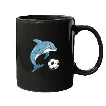 Discover Dolphin and Soccer Ball Mugs