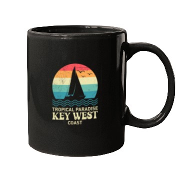 Discover Florida TROPICAL PARADISE KEY-WEST COAST Mugs