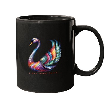 Discover Libra Spirit Animal Swan Alebrije Mugs