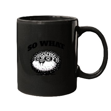 Discover Grumpy Pufferfish – Unique Attitude Mugs